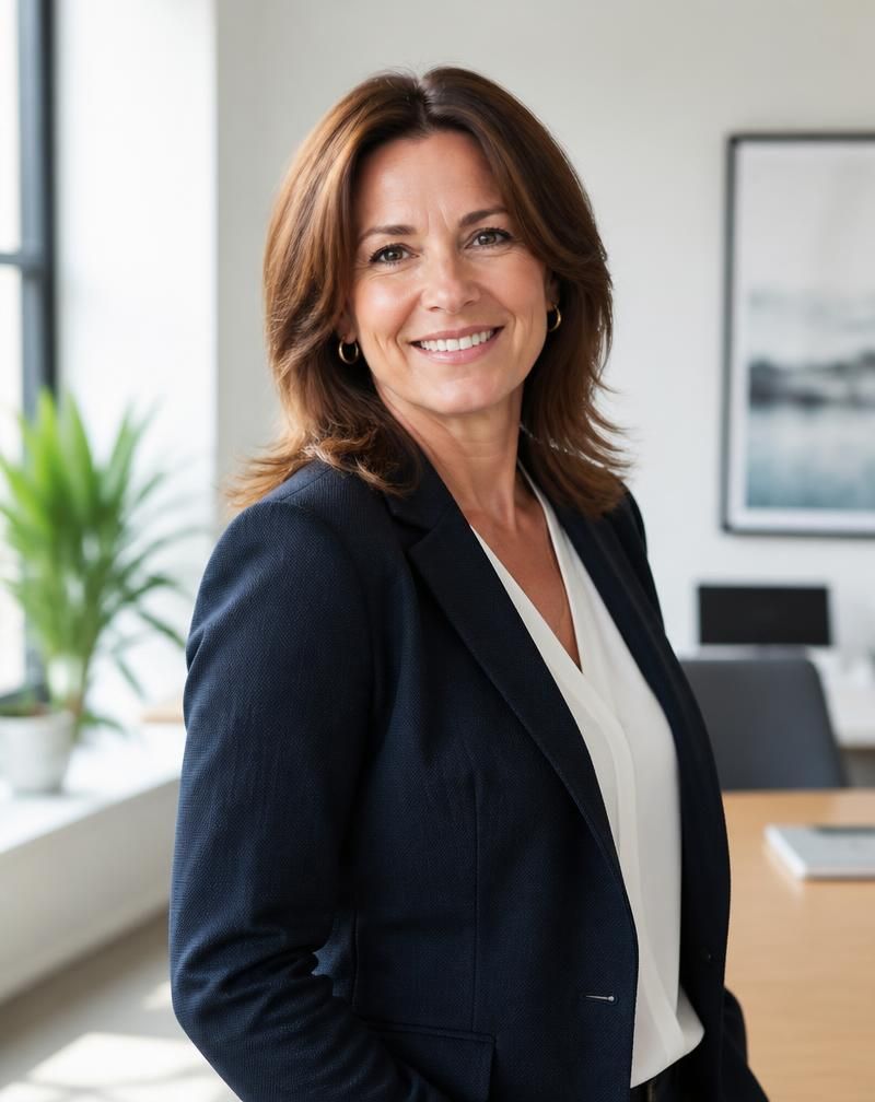 Mary Garcia, owner of Clay Broussard Office Interiors